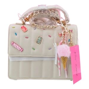💛🔹️ Betsey Johnson🔹️ XOMYLO2  Gummy Bear Candy Sweets Crossbody Bag Ice Cream